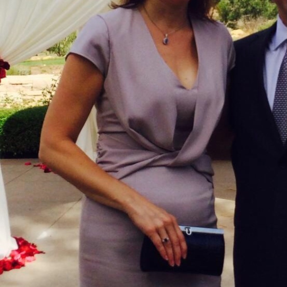 Reiss Maddox Twist Front Dress